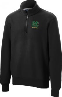 Sport-Tek Super Heavyweight 1/4-Zip Pullover Sweatshirt, Black